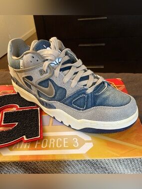 NIB RARE Men’s Nike Air Force 3 Low SP Nigo.x Levis Denim Sneakers 11